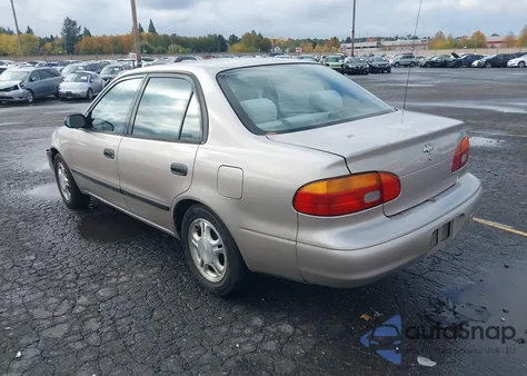 1998 Chevrolet Prizm Lsi z USA, uszkodzony, nr VIN 1Y1SK5280WZ408002